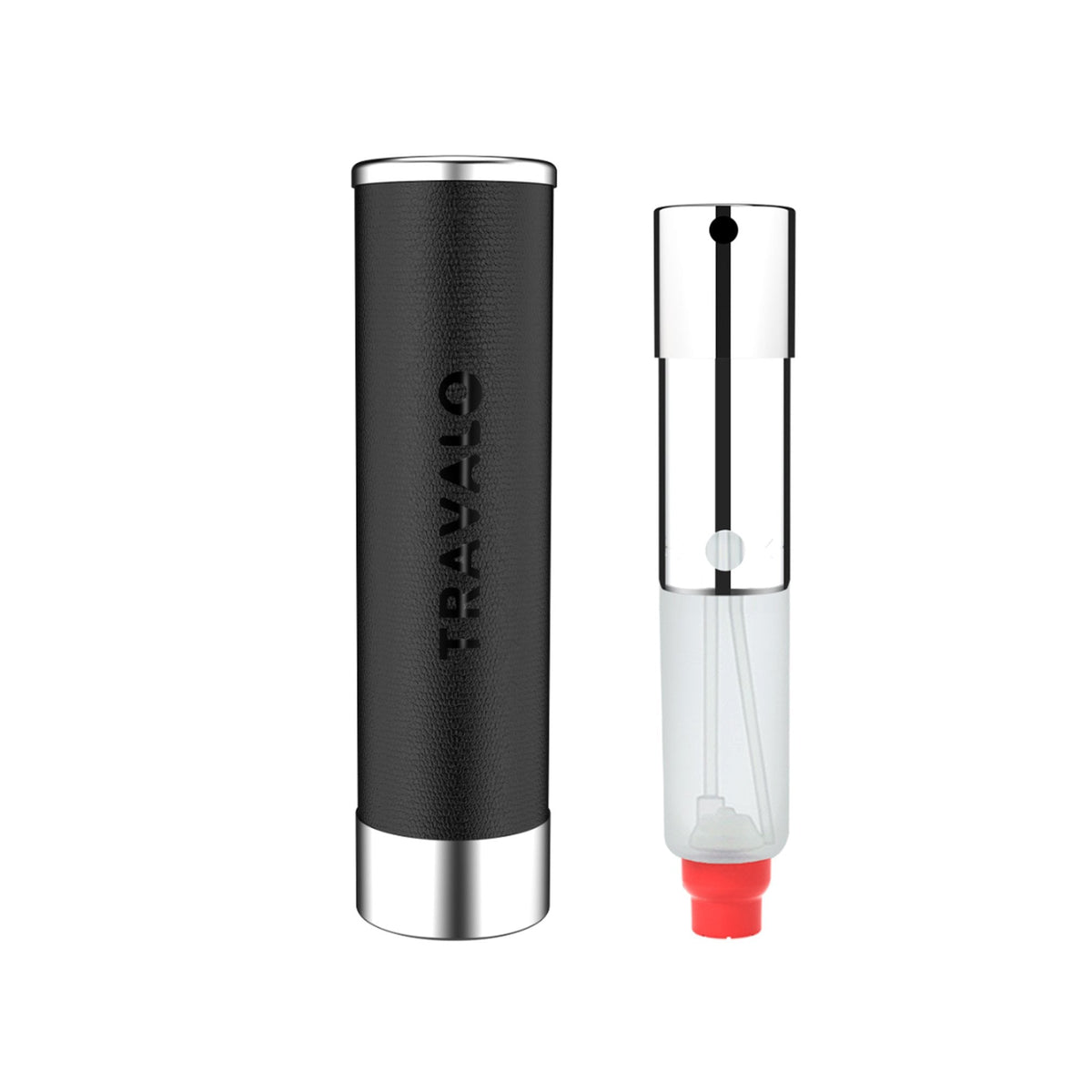 Travalo Walzer Rechargeable Perfume Black Bottle 5ml Spray - Tophatter Daily Deals