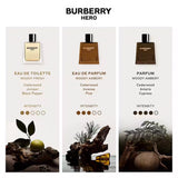 Burberry Hero Eau De Parfum 100ml Spray - Tophatter Daily Deals