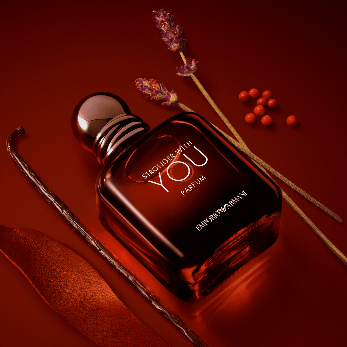 Giorgio Armani Stronger With You Parfum 100ml Spray - Tophatter Daily Deals