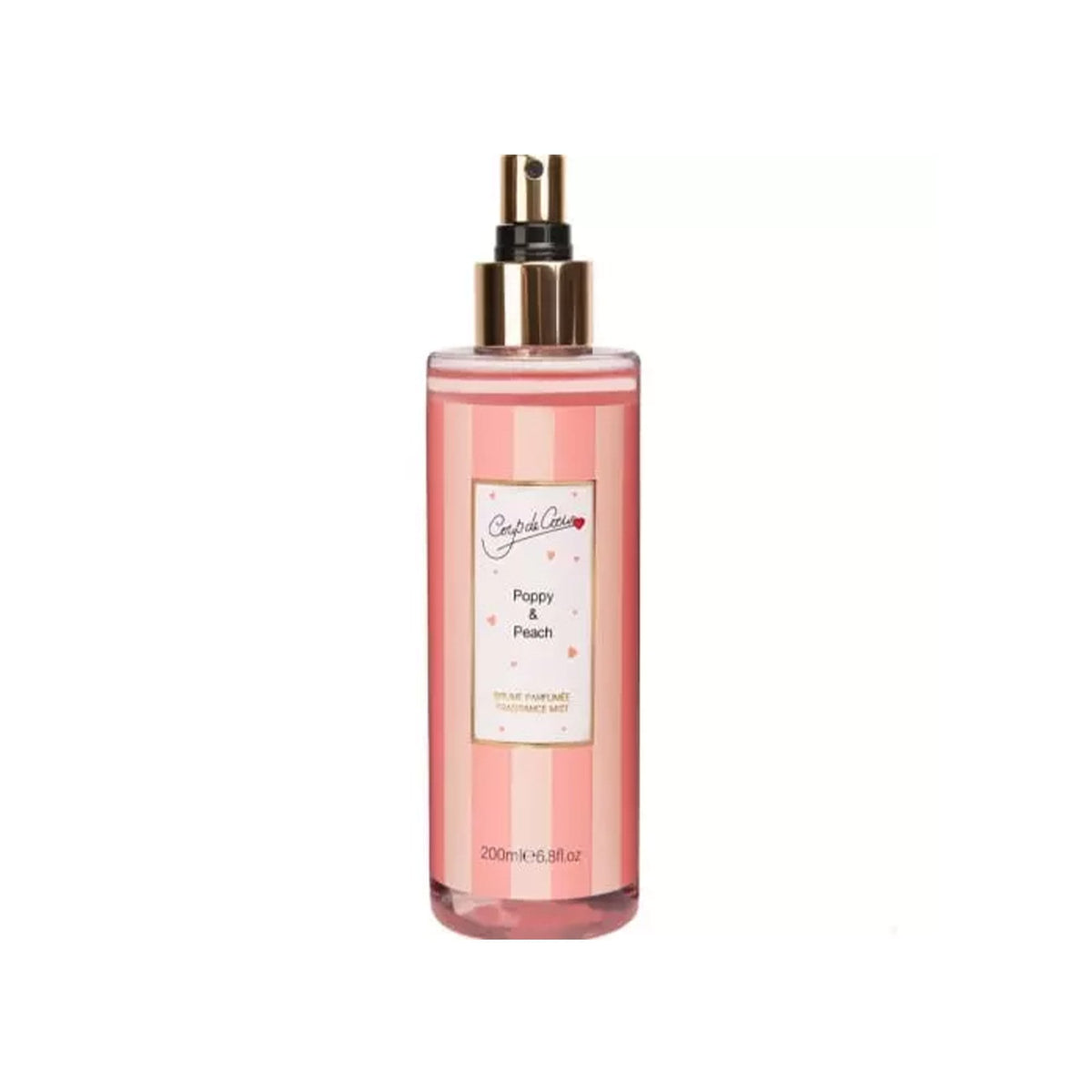 Coup De Coeur Poppy & Peach Fragrance Mist 200ml Spray Default Title - Tophatter Daily Deals