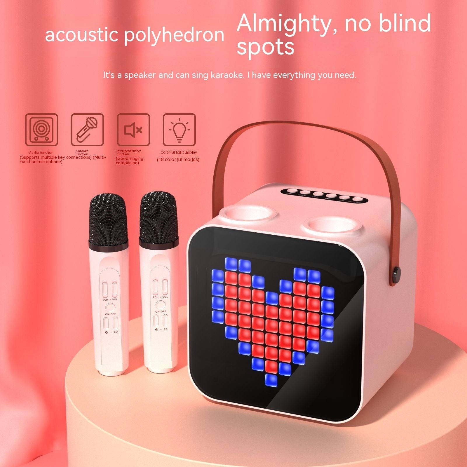 Bluetooth Speaker Outdoor Portable Dual Microphone 0 - Tophatter Daily Deals