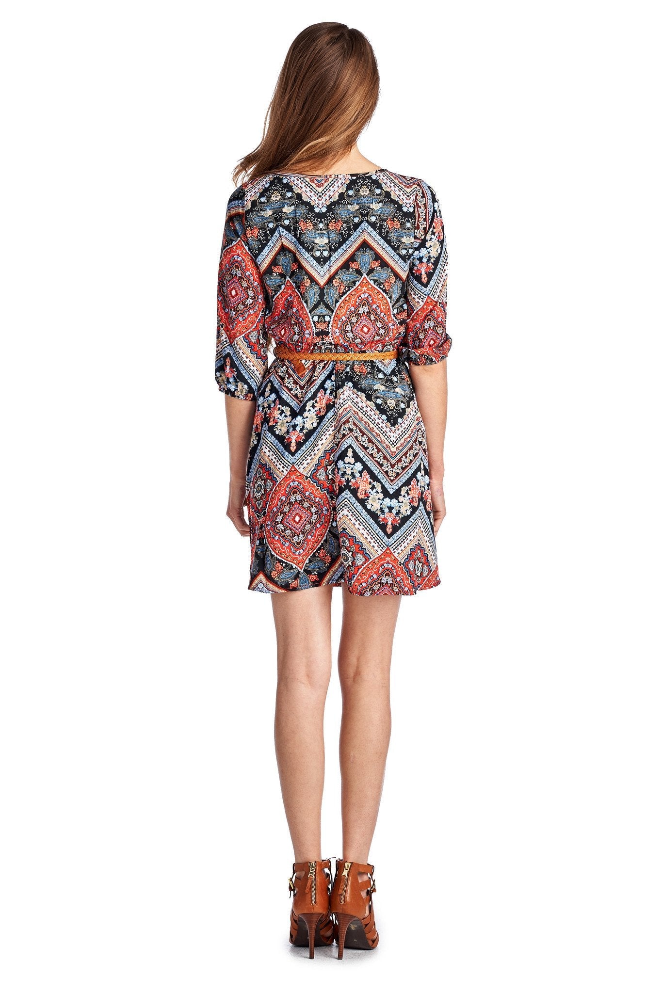 Women's Belted Tunic Dress Dresses / Mini - Tophatter Daily Deals