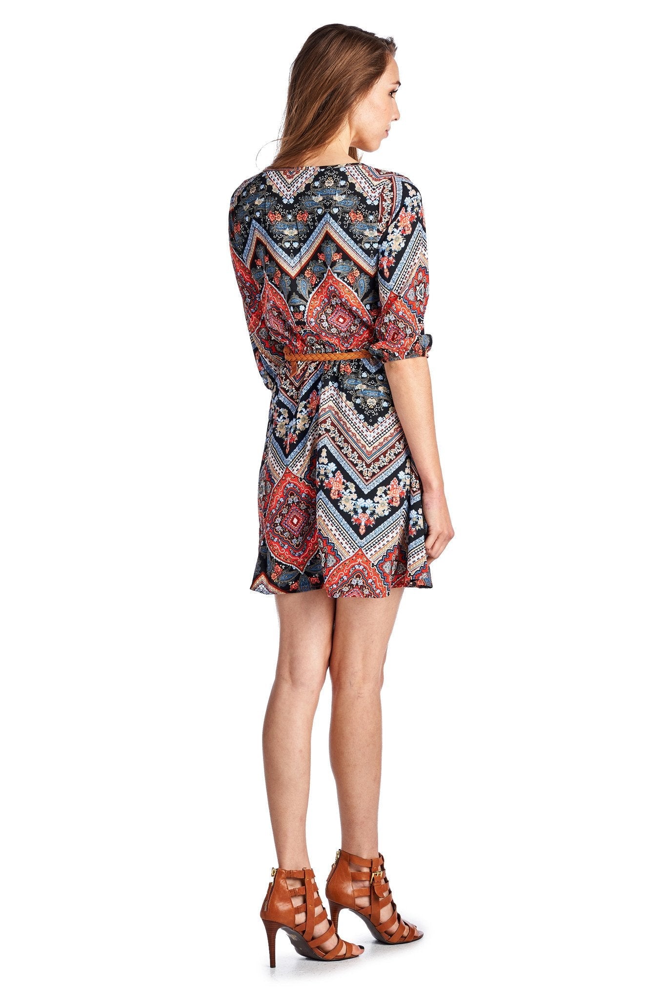 Women's Belted Tunic Dress Dresses / Mini - Tophatter Daily Deals