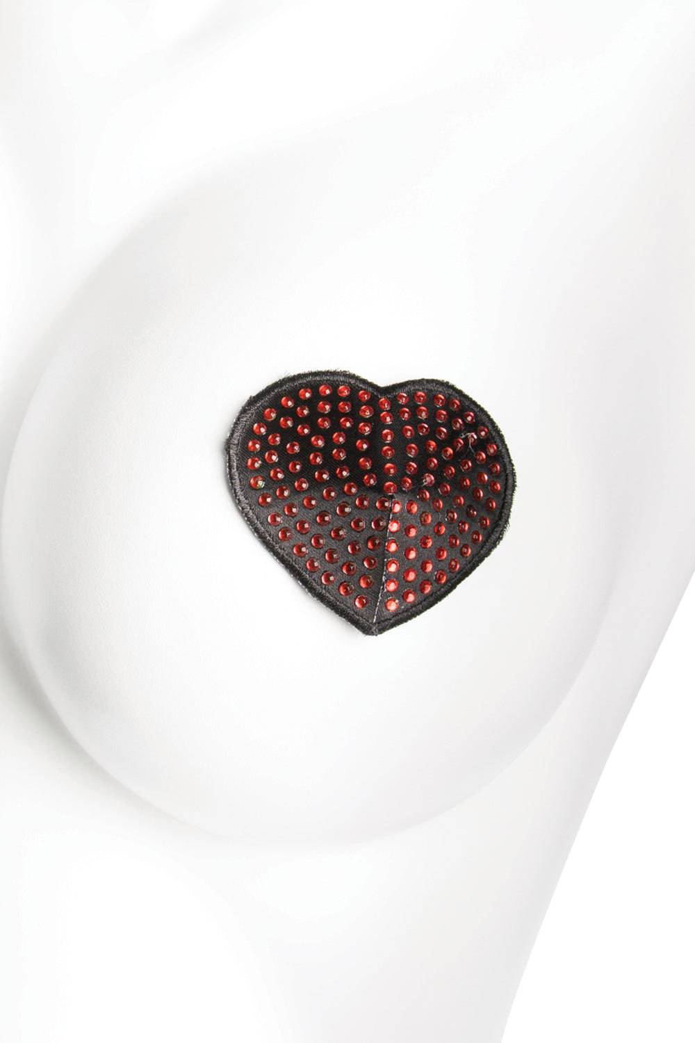 Coquette - 1739 - Heart Pasties - OS Red OS Lingerie - Tophatter Daily Deals