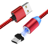 360-degree Blind Round Magnetic Data Cable 0 - Tophatter Daily Deals
