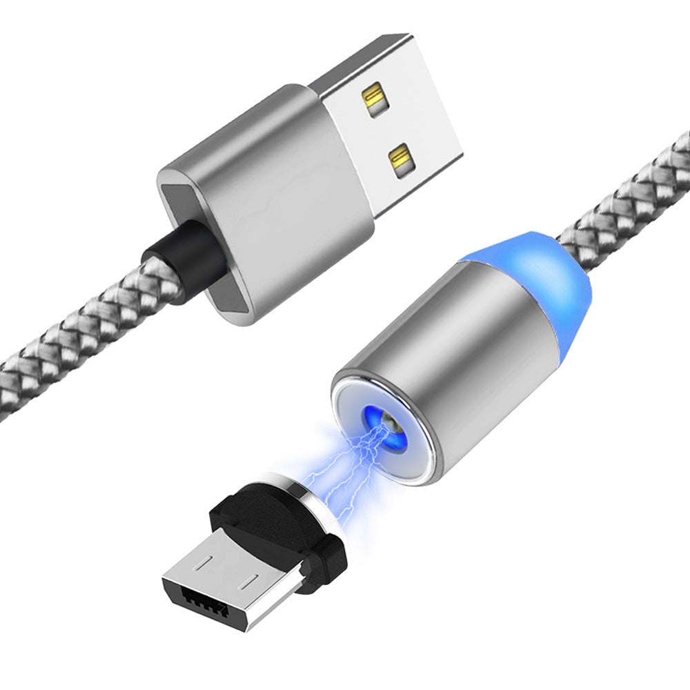 360-degree Blind Round Magnetic Data Cable 0 - Tophatter Daily Deals