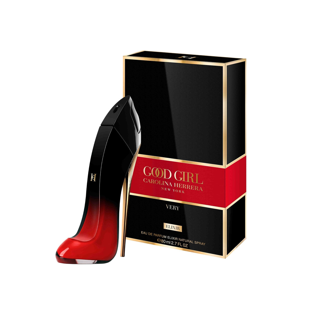 Carolina Herrera Very Good Girl Elixir Eau De Parfum 80ml Spray - Tophatter Daily Deals