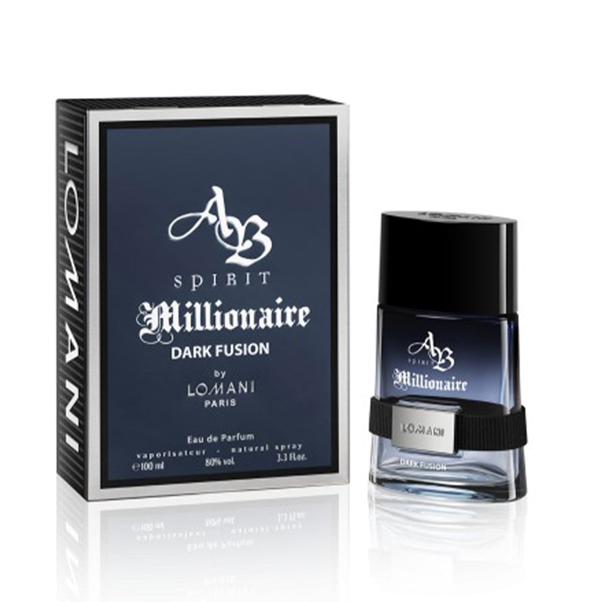 Lomani AB Spirit Millionaire Dark Fusion Eau De Parfum 100ml Spray Default Title - Tophatter Daily Deals