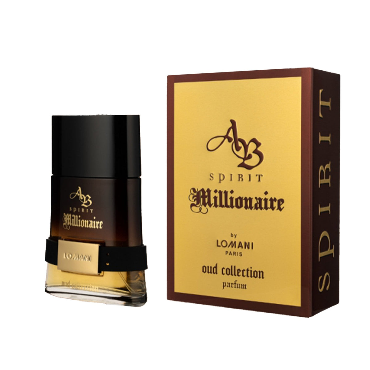 Lomani AB Spirit Millionaire Oud Collection Parfum 100ml Spray Default Title - Tophatter Daily Deals