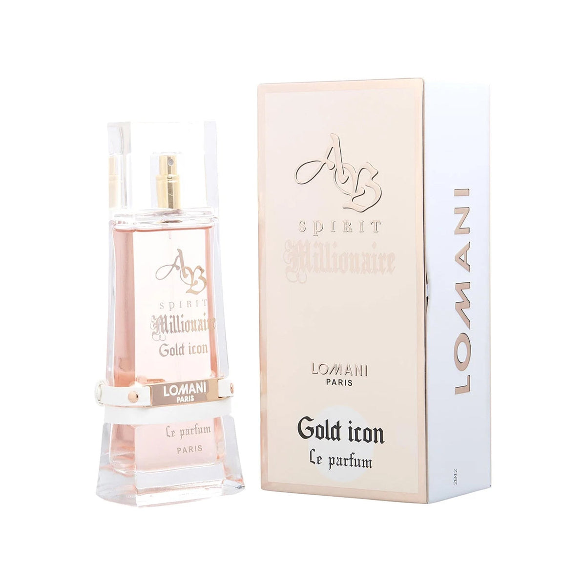 Lomani AB Spirit Millionaire Gold Icon Eau De Parfum 100ml Spray Default Title - Tophatter Daily Deals