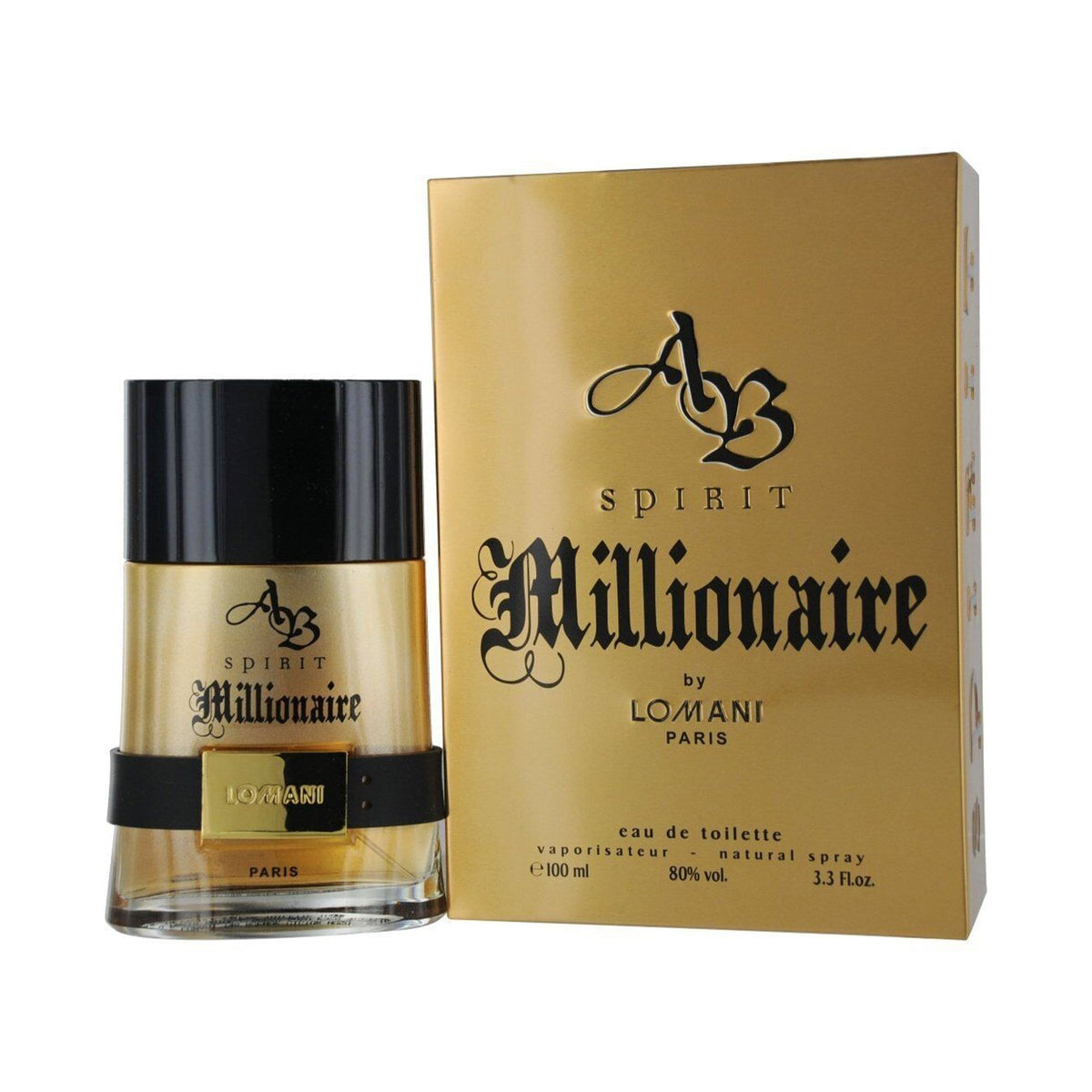 Lomani AB Spirit Millionaire Naeim Parfum 100ml Spray Default Title - Tophatter Daily Deals