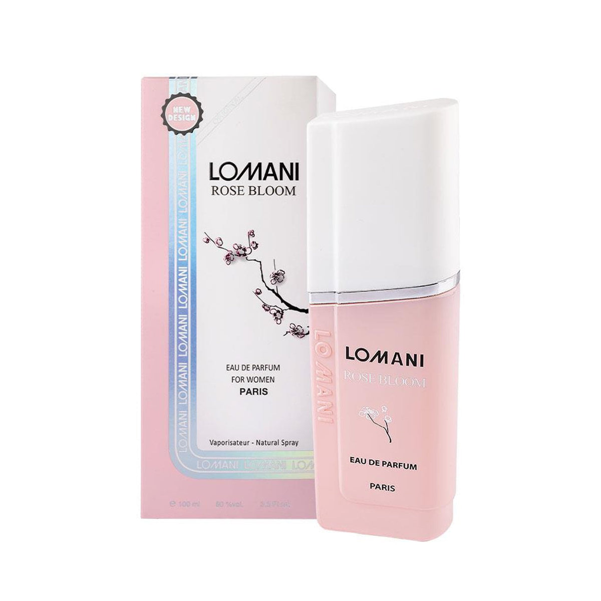 Lomani Rose Bloom Eau De Parfum 100ml Spray Default Title - Tophatter Daily Deals