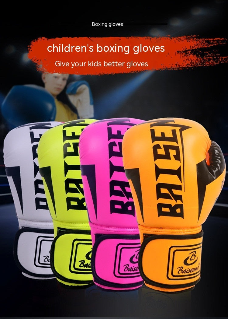 Boxing Fitness Fighting Children's Gloves 0 - Tophatter Daily Deals
