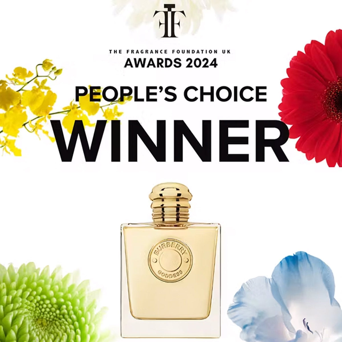 Burberry Goddess Eau De Parfum 100ml Refillable Spray - Tophatter Daily Deals