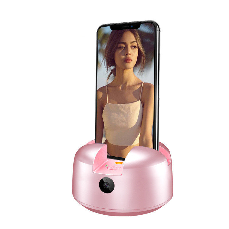360-degree intelligent follow-up PTZ live stabilizer Pink USB 0 - Tophatter Daily Deals