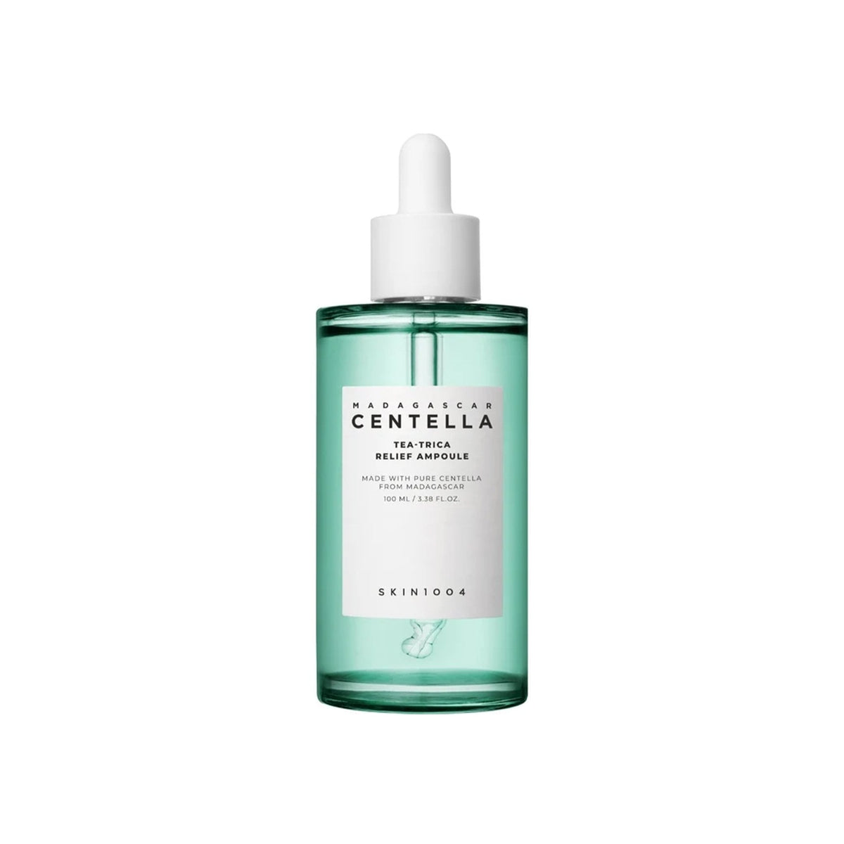 Skin1004 Madagascar Centella Tea-Trica Relief Ampoule 100ml Pipette Bottle Default Title - Tophatter Daily Deals
