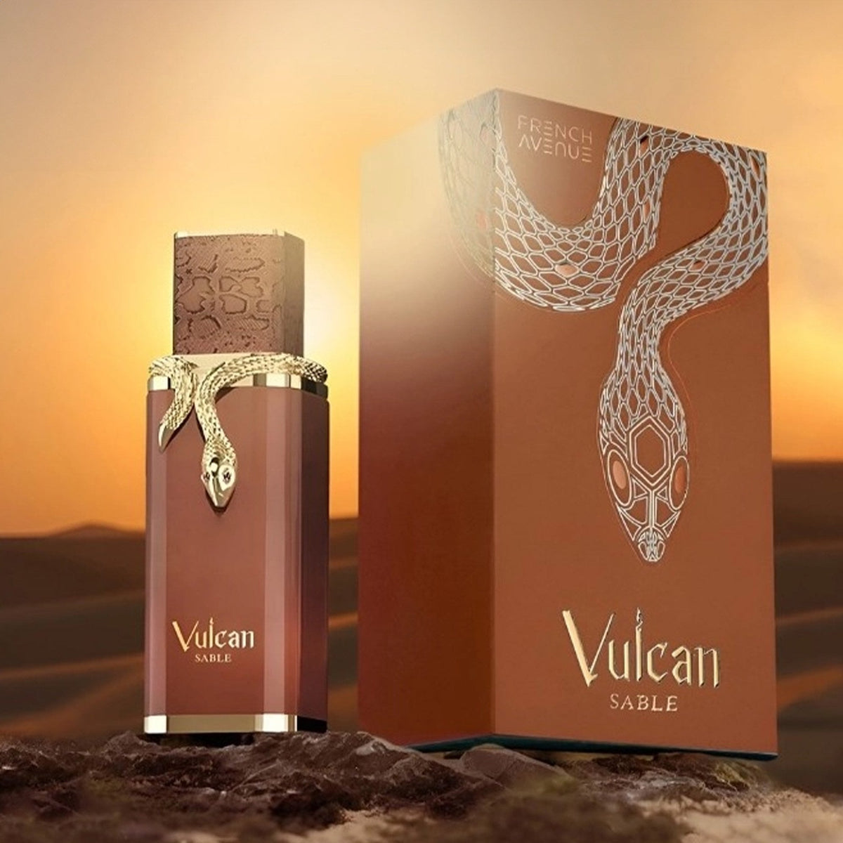 French Avenue Vulcan Sable Eau De Parfum 100ml Spray - Tophatter Daily Deals