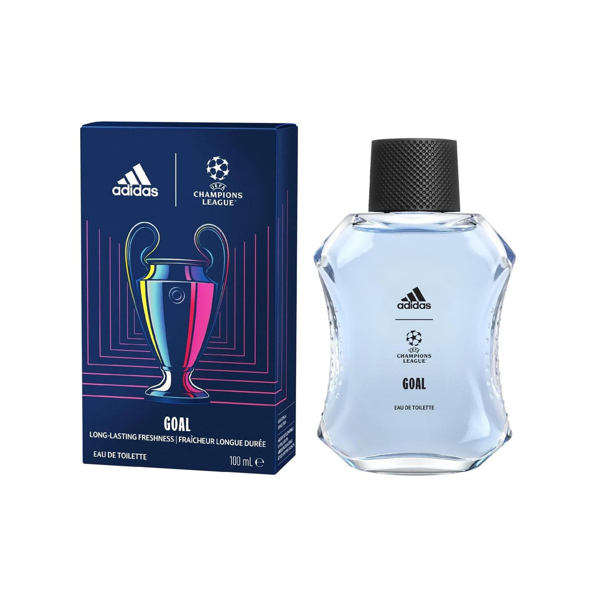 Adidas Champions League Goal Eau De Toilette 100ml Spray - Tophatter Daily Deals