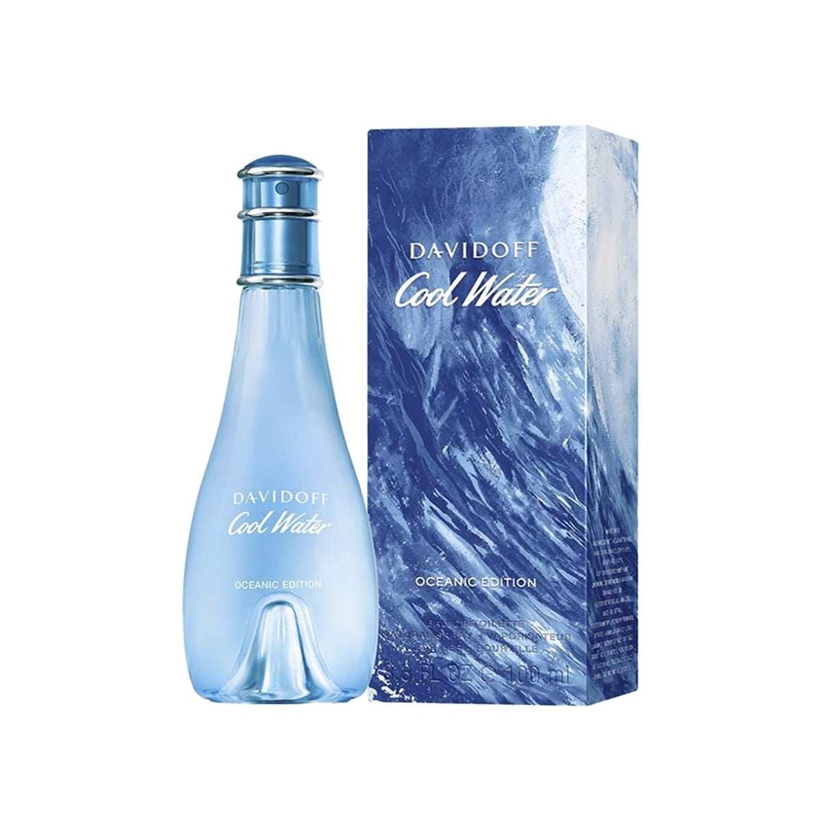 Davidoff Cool Water Oceanic Edition Woman Eau De Toilette 100ml Spray Default Title - Tophatter Daily Deals