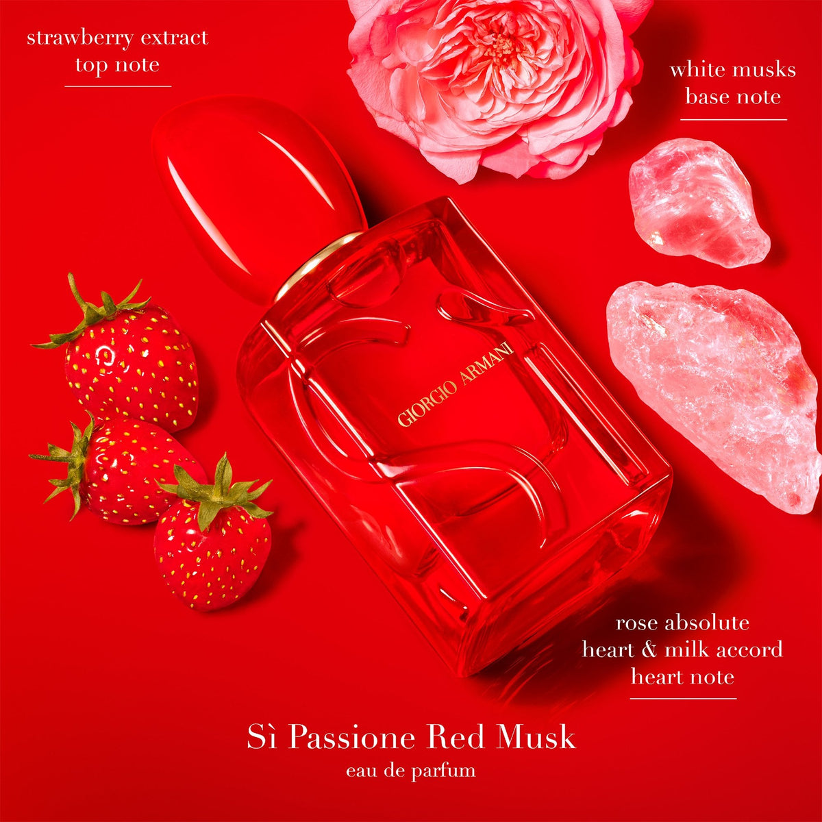 Giorgio Armani Si Passione Red Musk Eau De Parfum 30ml Spray - Tophatter Daily Deals