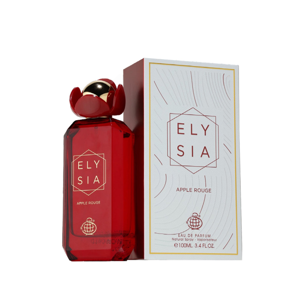 Fragrance World Elysia Apple Rouge Eau De Parfum 100ml Spray Default Title - Tophatter Daily Deals