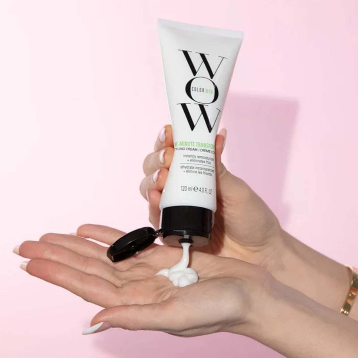 COLOR WOW One-minute Transformation Styling Cream 120ml Tube - Tophatter Daily Deals