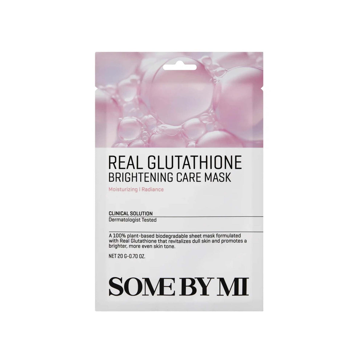 Some By Mi Real Glutathione Brightening Mask 1pc Sachet Default Title - Tophatter Daily Deals