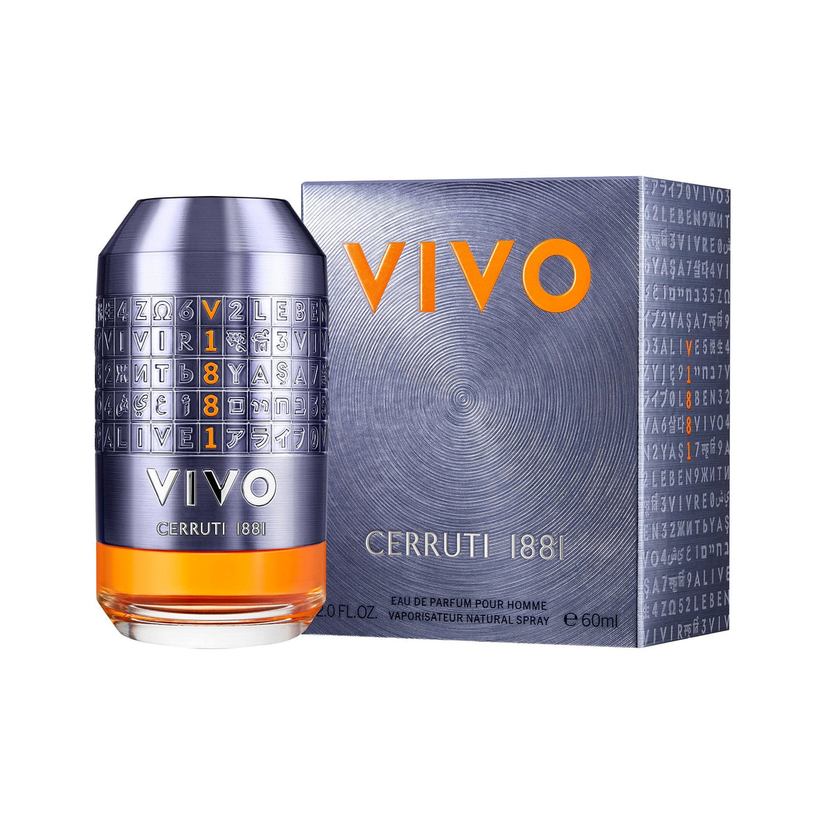 Cerruti Vivo Homme Eau De Parfum 60ml Spray - Tophatter Daily Deals