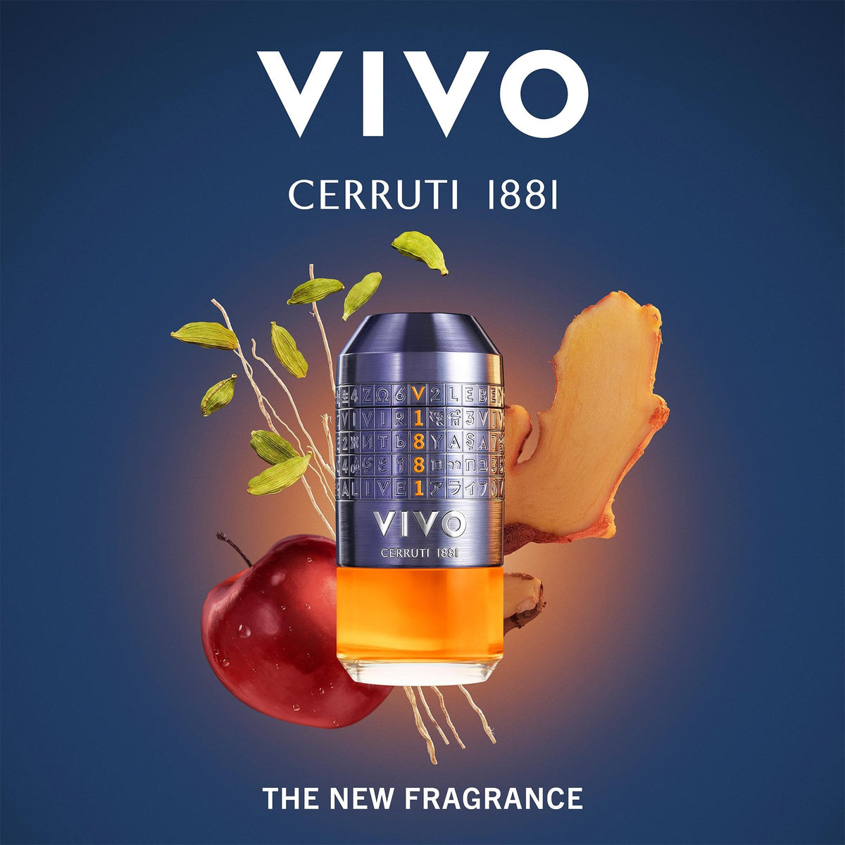 Cerruti Vivo Homme Eau De Parfum 60ml Spray - Tophatter Daily Deals