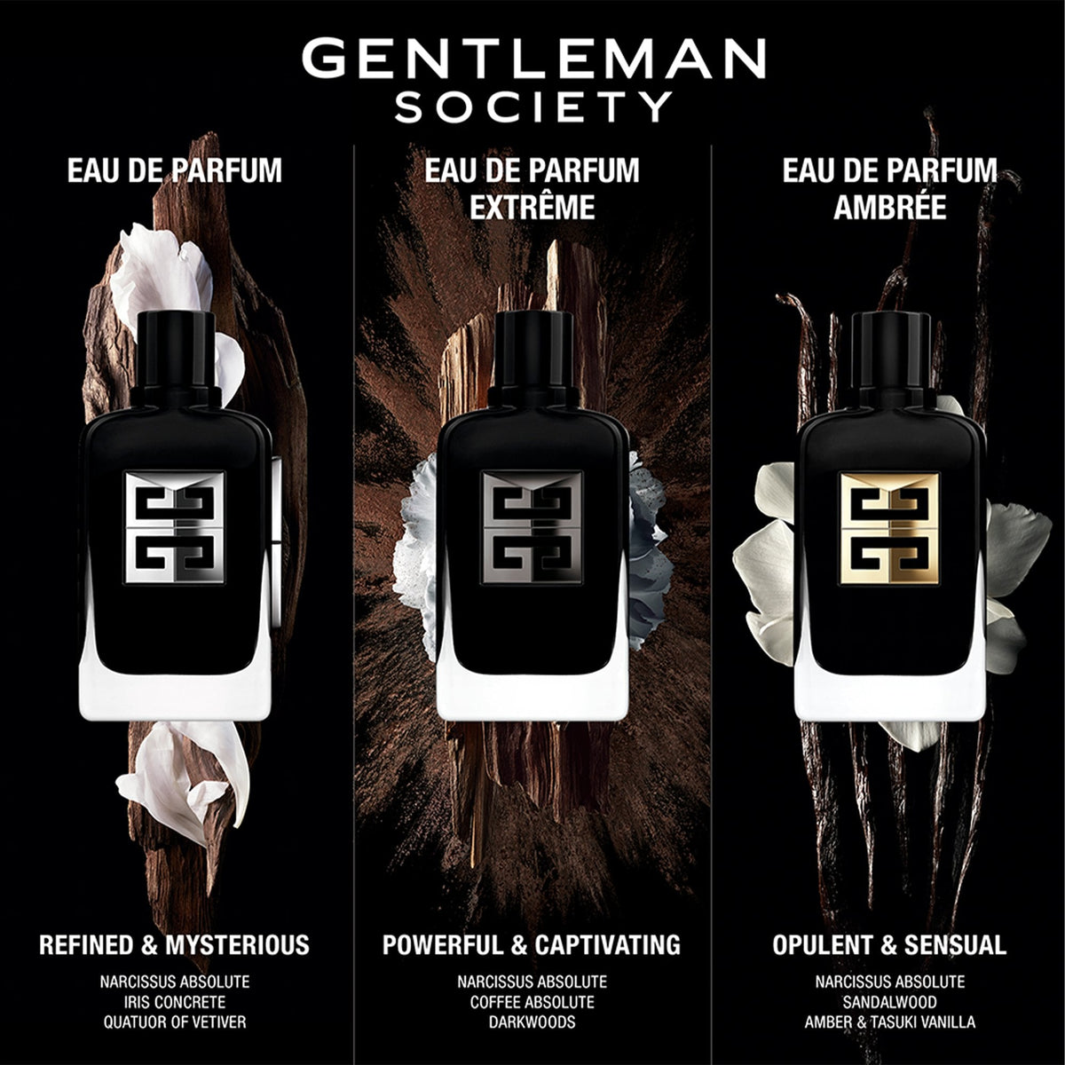 Givenchy Gentleman Society Ambree Eau De Parfum 100ml Spray - Tophatter Daily Deals