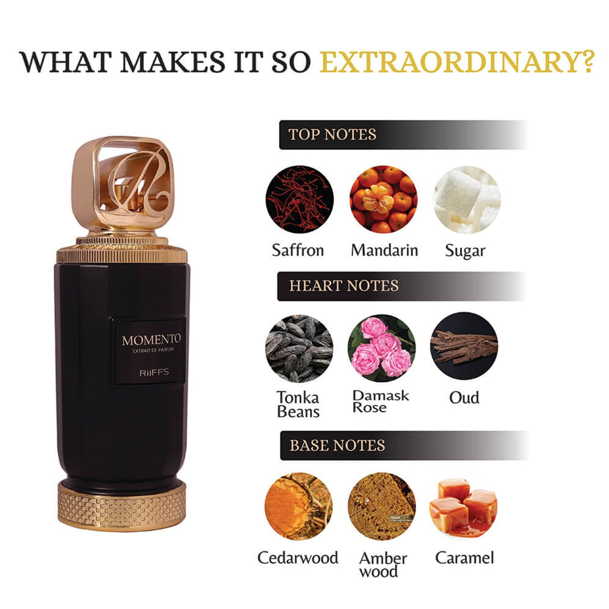 RiiFFS Momento Extrait De Parfum 100ml Spray - Tophatter Daily Deals
