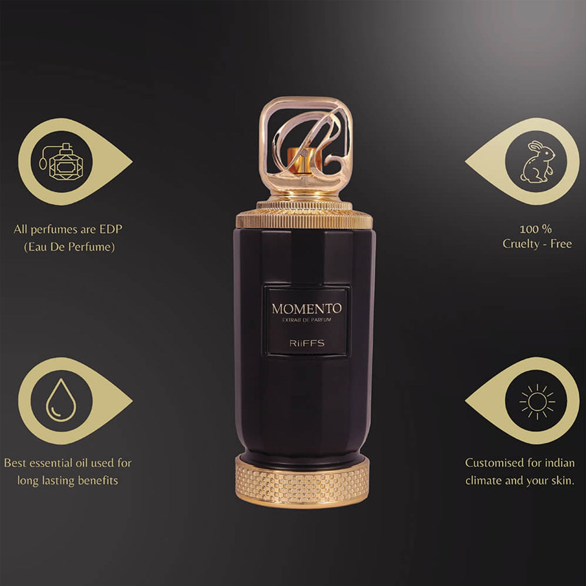 RiiFFS Momento Extrait De Parfum 100ml Spray - Tophatter Daily Deals