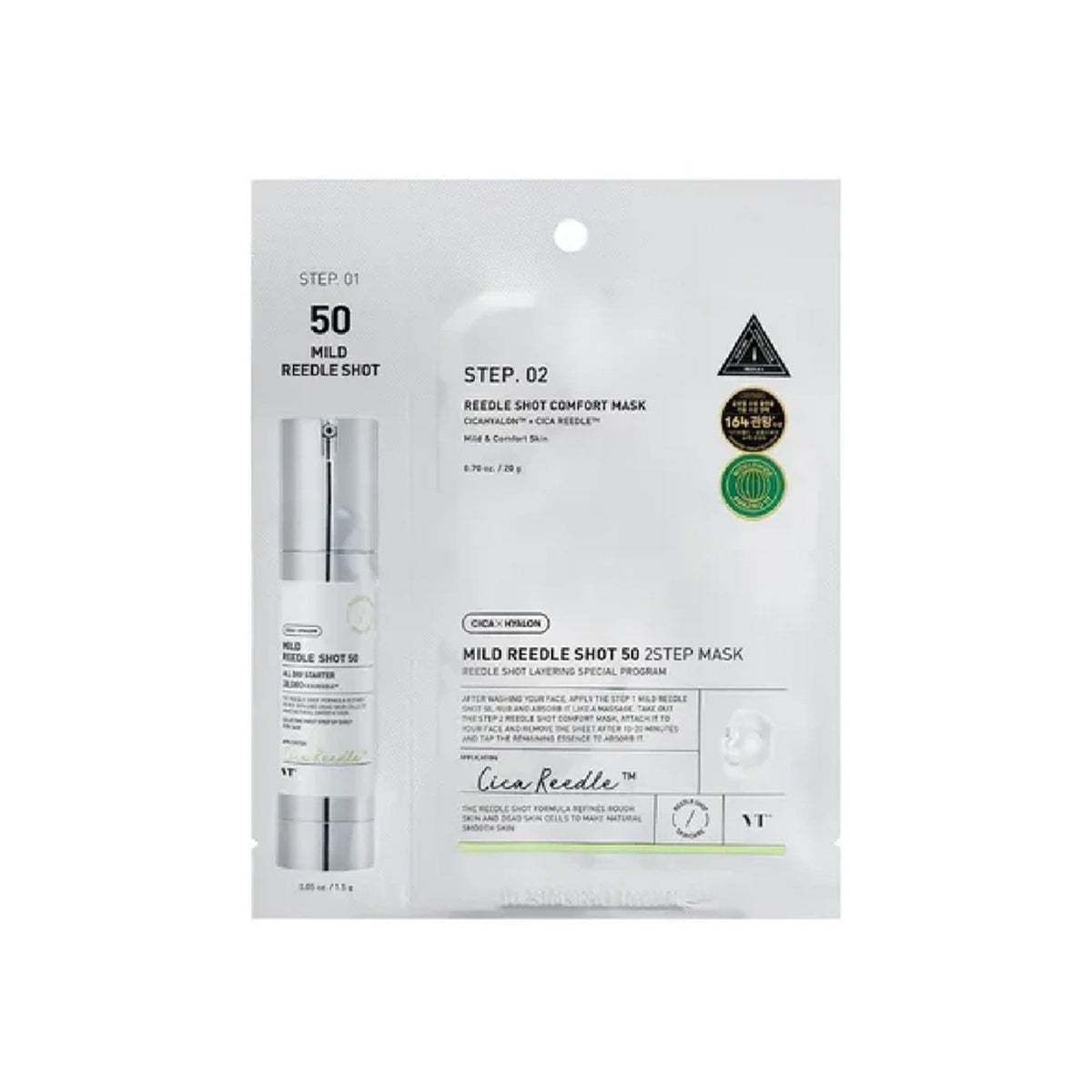 VT Cosmetics Reedle Shot 50 Sheet Mask 1pc Sachet Default Title - Tophatter Daily Deals