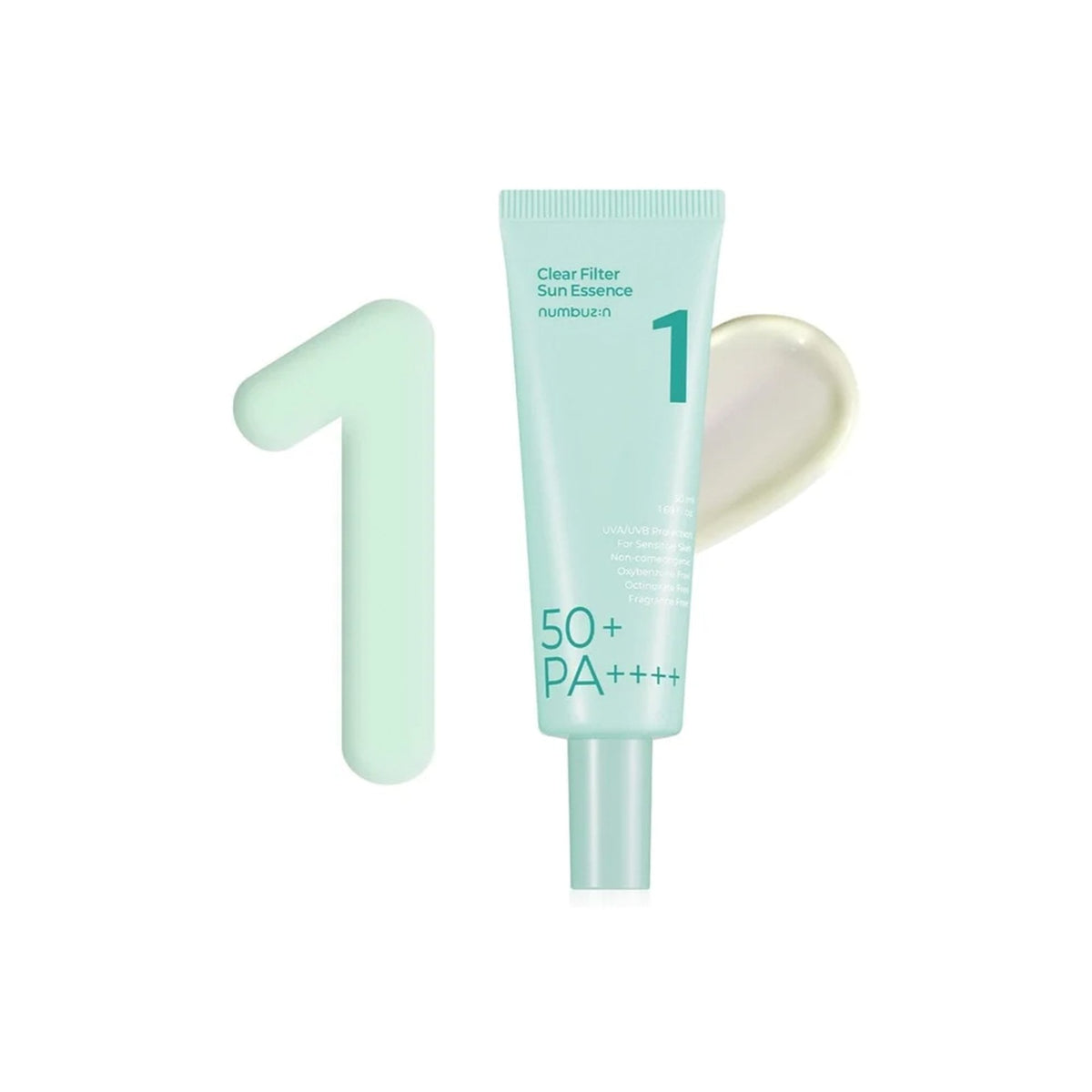 Numbuzin Clear Filter Sun Essence 50ml Tube - Tophatter Daily Deals