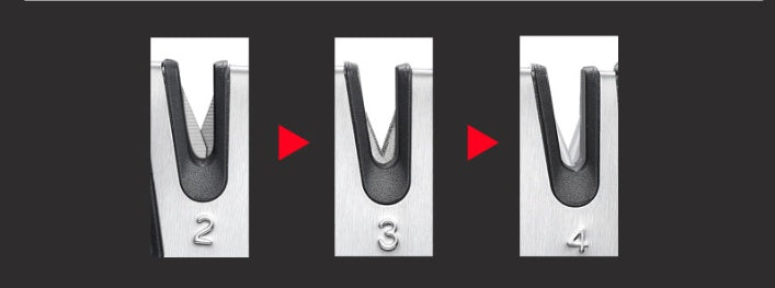 4 In 1 Knife Sharpener 3 Stages Kitchen Grinding Machine Professional Knife Sharpening Tools Household Quick Sharpening Stone 0 - Tophatter Daily Deals