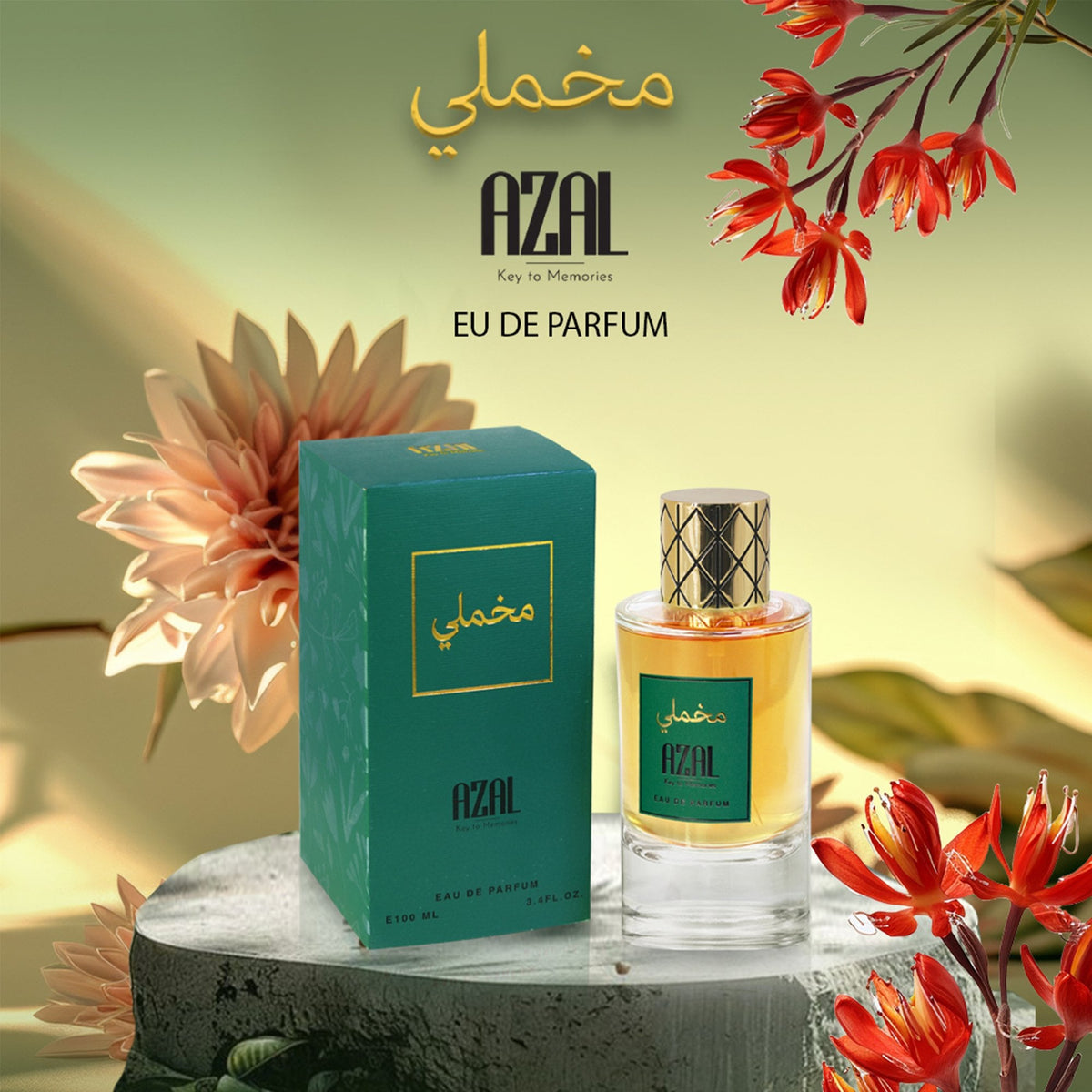 AZAL Makhmaly Eau De Parfum 100ml Spray - Tophatter Daily Deals
