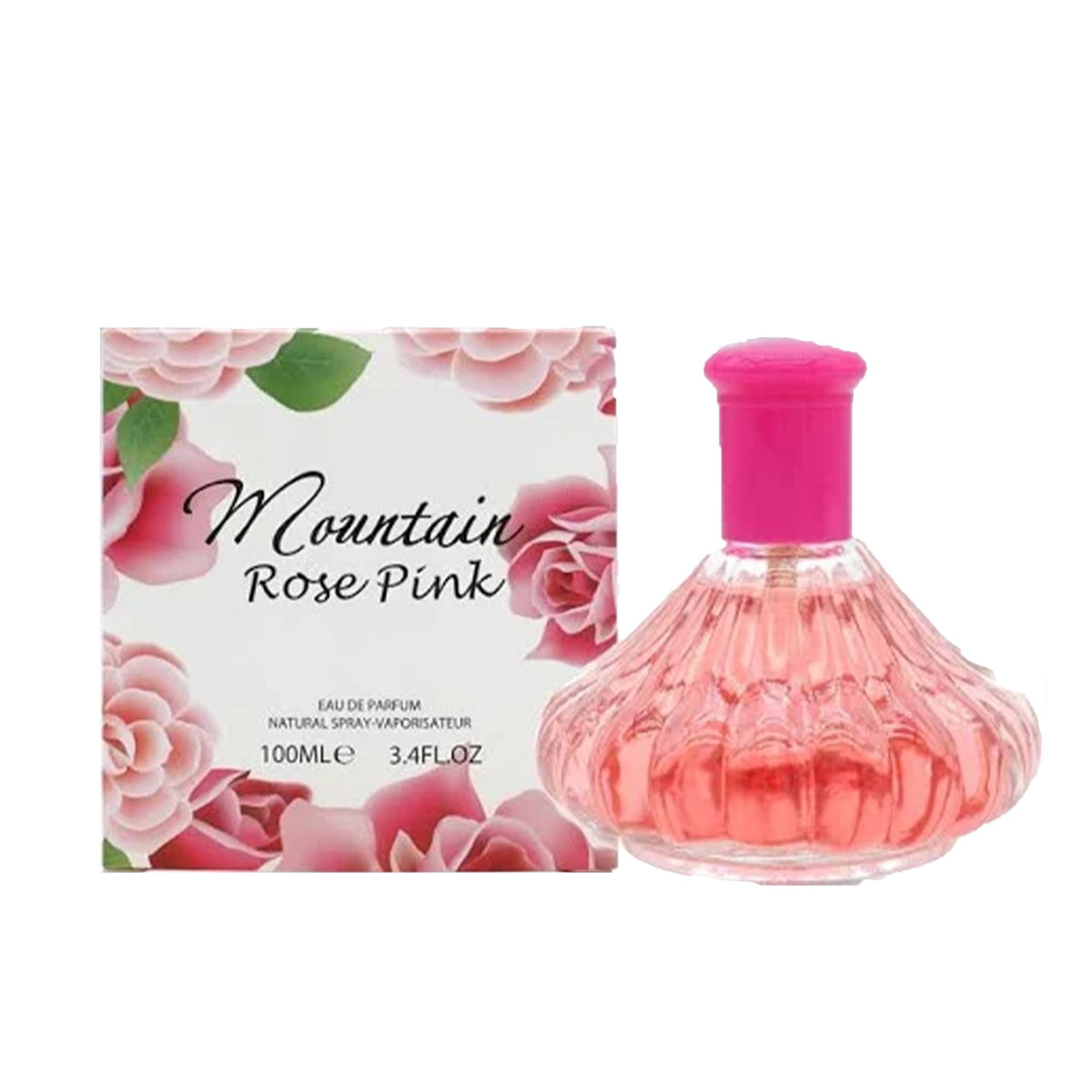 Fine Perfumery Mountain Rose Pink Eau De Parfum 100ml Spray Default Title - Tophatter Daily Deals
