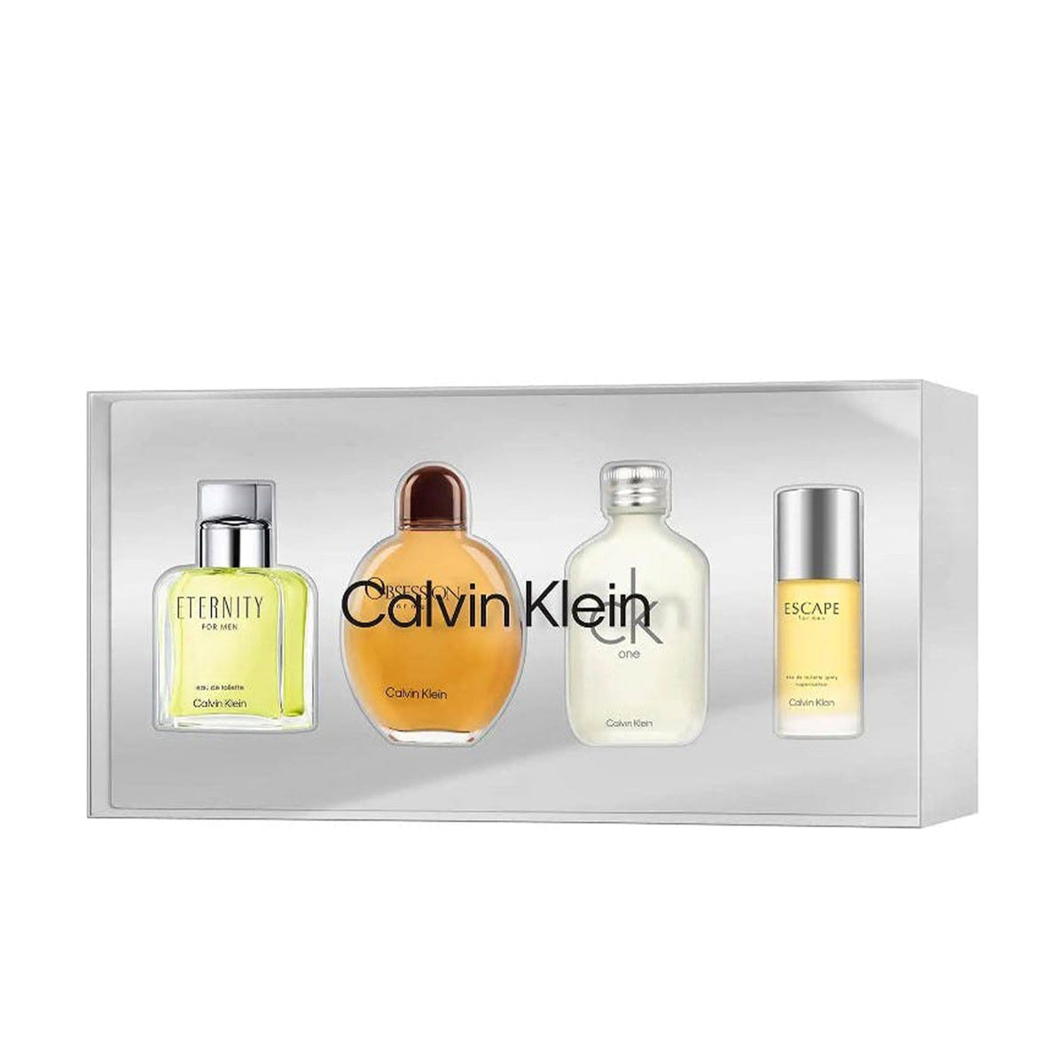 Calvin Klein Eau De Toilette 4x15ml Mens Gift Set Default Title - Tophatter Daily Deals