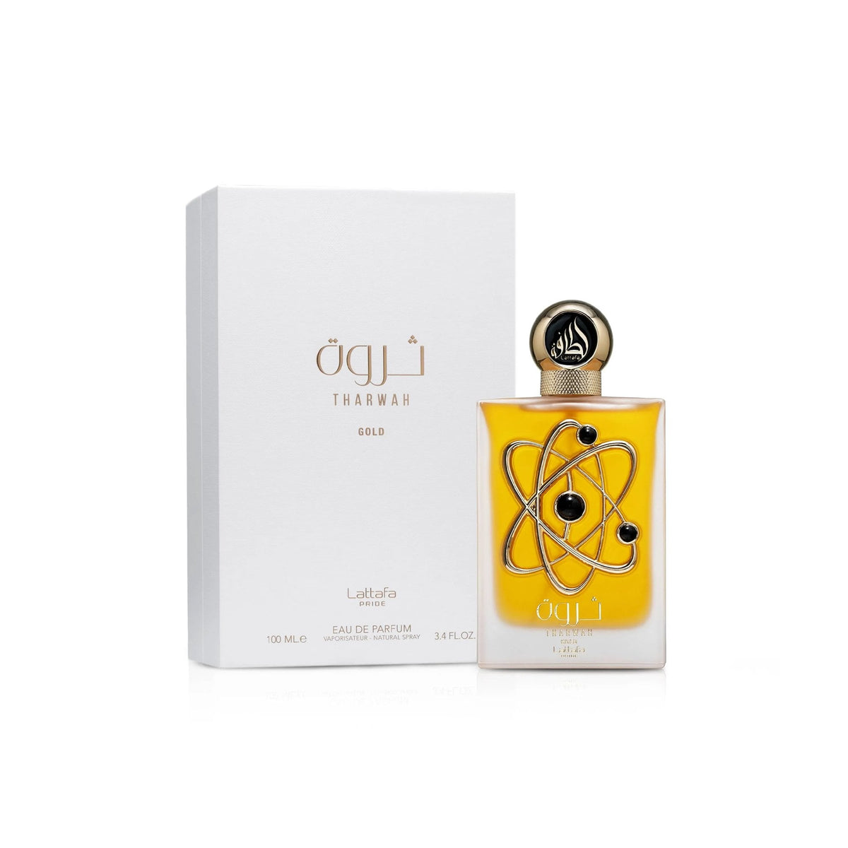 Lattafa Tharwah Gold Eau De Parfum 100ml Spray - Tophatter Daily Deals