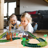 175-Piece: Dinosaur Race Track Set Toys & Games - Tophatter Daily Deals