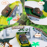 175-Piece: Dinosaur Race Track Set Toys & Games - Tophatter Daily Deals