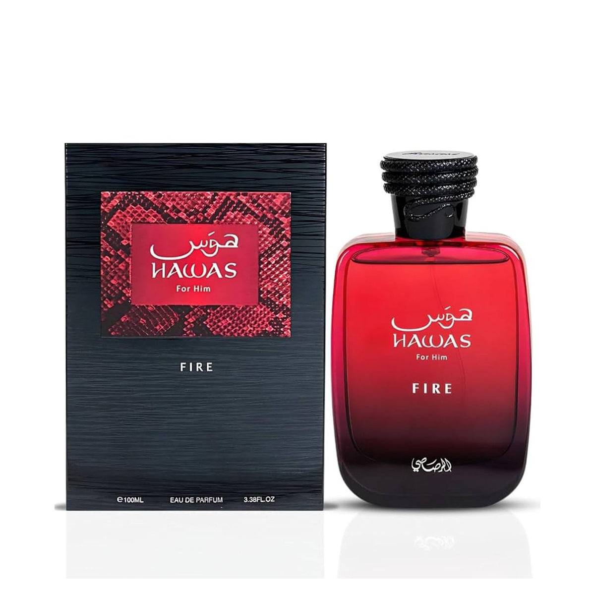 Rasasi Hawas Fire For Him Eau De Parfum 100ml Spray - Tophatter Daily Deals