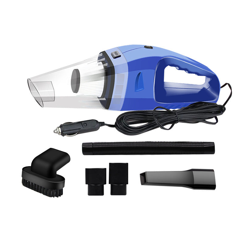 Auto Vacuum Cleaner Portable Handheld 12V 120W Mini Vacuum Cleaner blue 0 - Tophatter Daily Deals