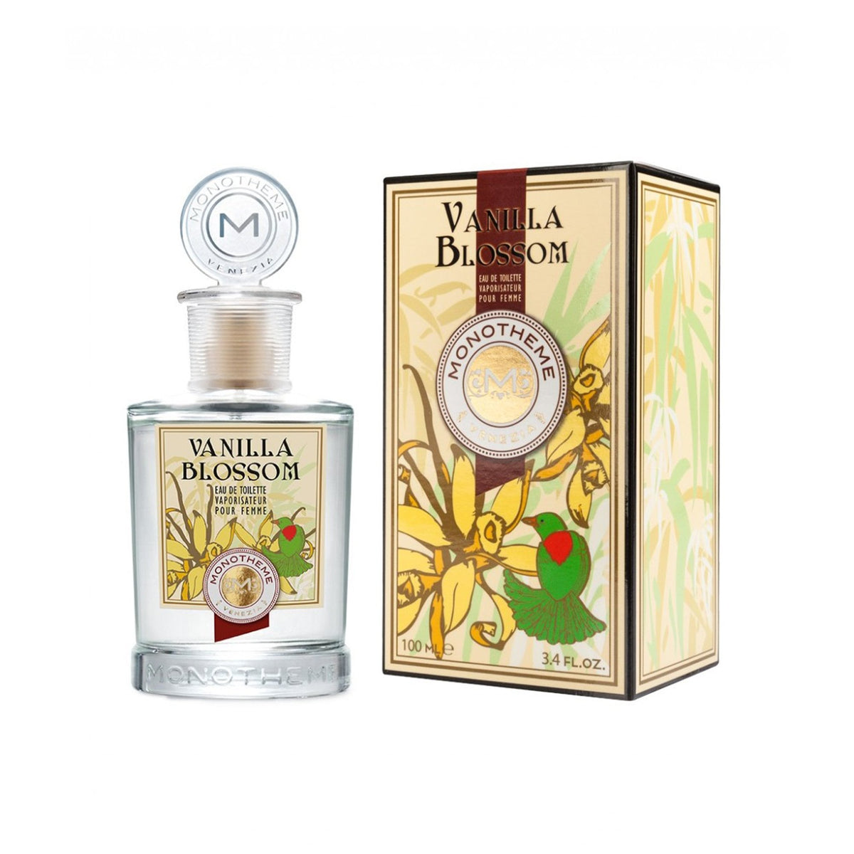 Monotheme Vanilla Blossom Eau De Toilette 100ml Spray - Tophatter Daily Deals
