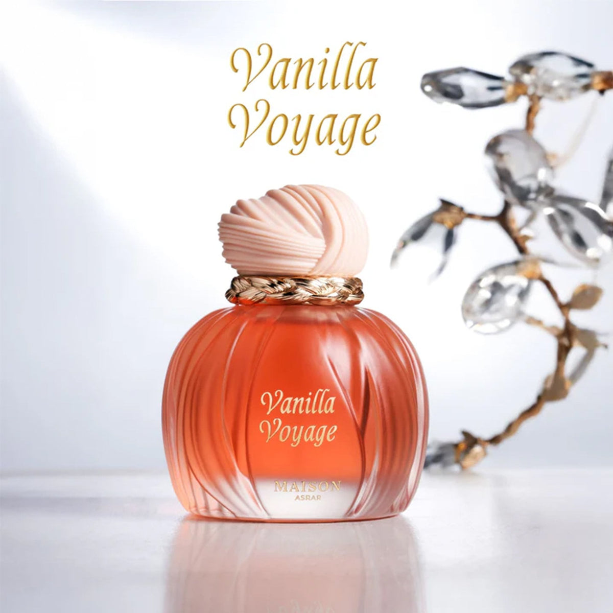 Maison Asrar Vanilla Voyage Eau De Parfum 100ml Spray - Tophatter Daily Deals