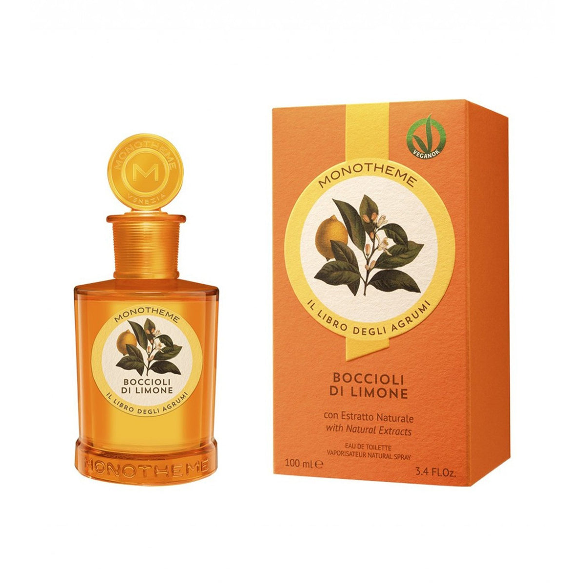 Monotheme Boccioli Di Limone Eau De Toilette 100ml Spray - Tophatter Daily Deals