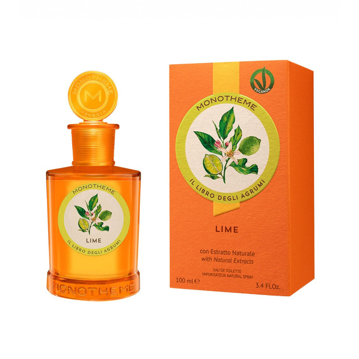 Monotheme Lime Eau De Toilette 100ml Spray - Tophatter Daily Deals