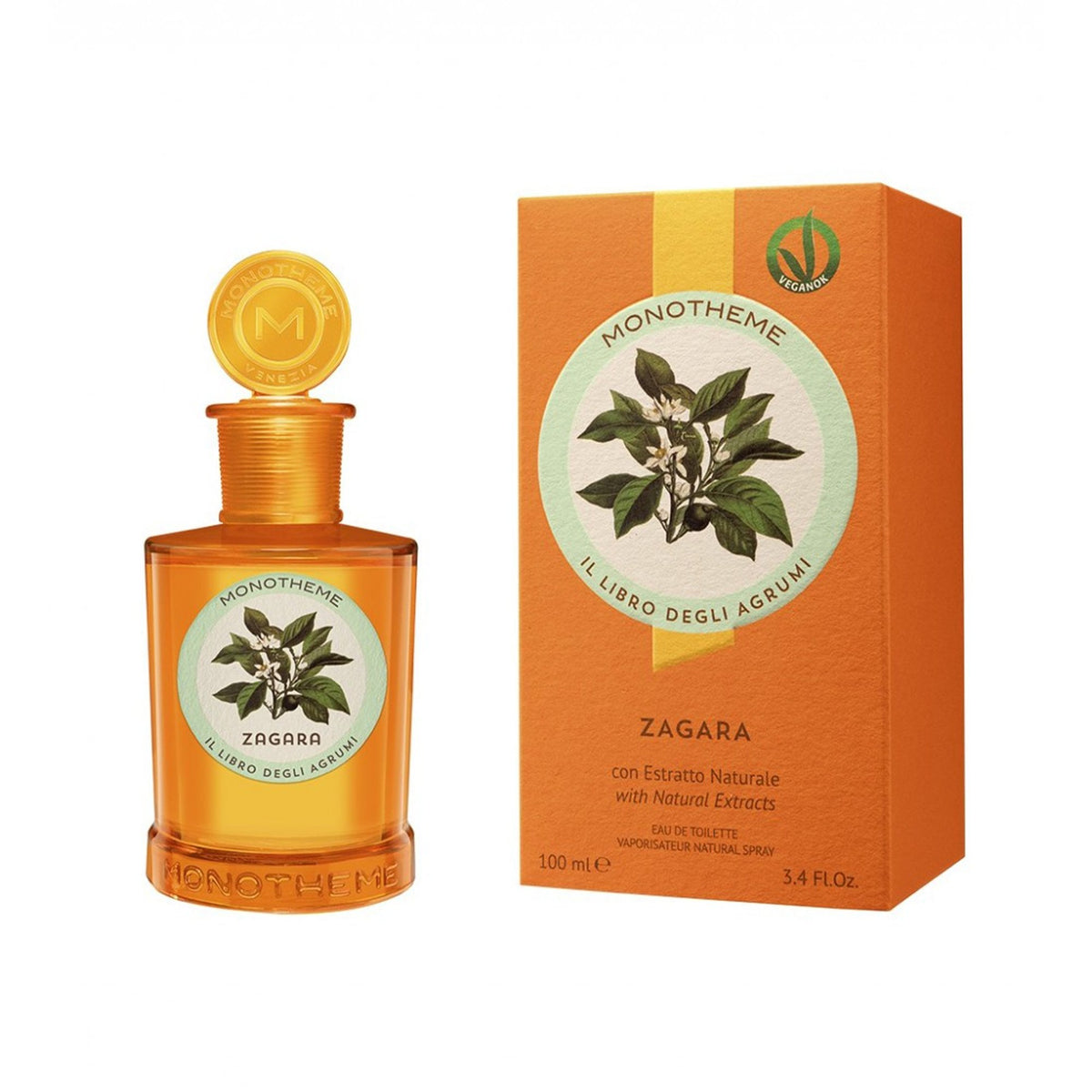 Monotheme Zagara Eau De Toilette 100ml Spray - Tophatter Daily Deals