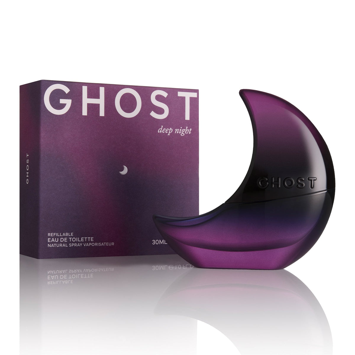Ghost Deep Night Eau De Toilette 30ml Refillable Spray - Tophatter Daily Deals