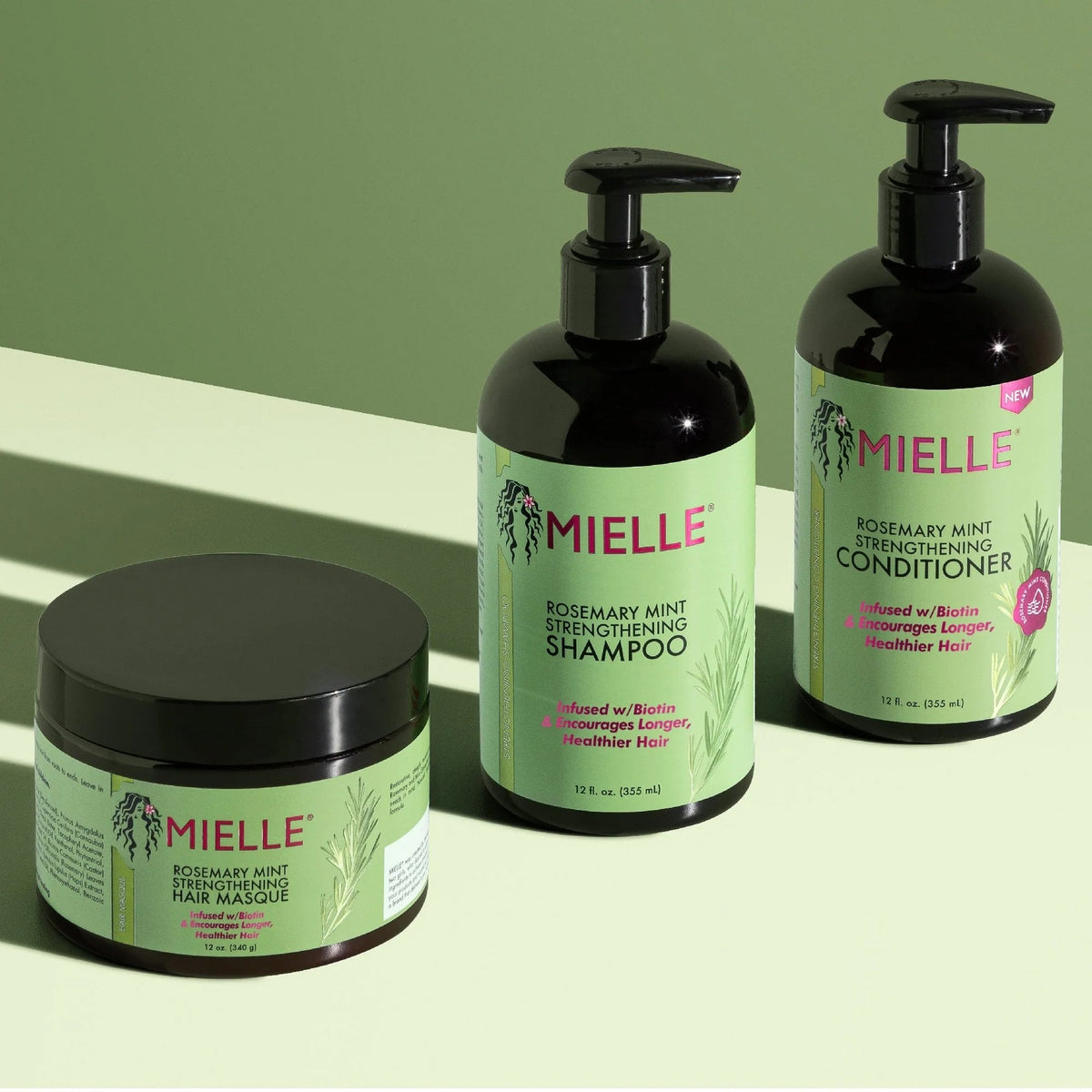 Mielle Rosemary Mint Strengthening Shampoo 355ml Bottle - Tophatter Daily Deals